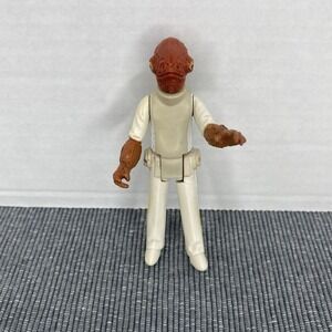Vintage Star Wars Admiral Ackbar Action Figure 3.75" Kenner LFL 1982 Hong Kong